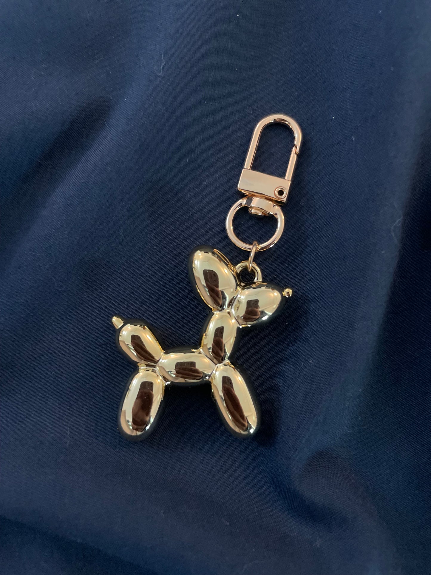 Gold Pup Charm